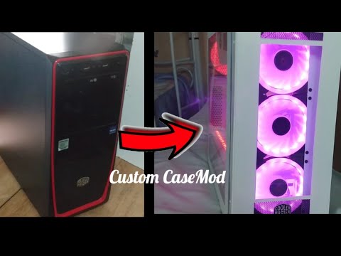 Видео: DIY COMPUTER CASE/ MODDING PC White 2.0  / Моддинг кейса 2021