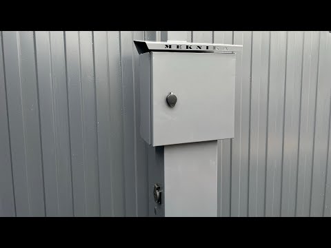 Видео: Монтаж трубостойки с освещением и видеонаблюдением в Московской области. #MEKNIKA