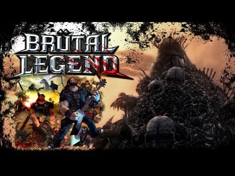 Видео: Brutal Legend ИГРОФИЛЬМ 2009
