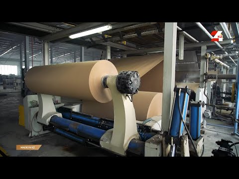 Видео: Картон қаптама өндірісі | Made in KZ