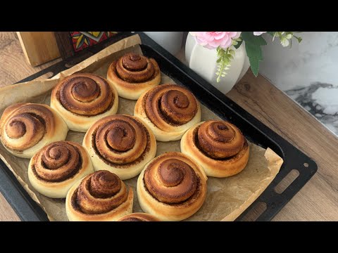 Видео: Булочки СИНАБОН классический рецепт!