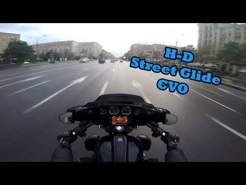 Видео: Тест-драйв Harley Davidson Street Glide CVO. Три с половиной!!!