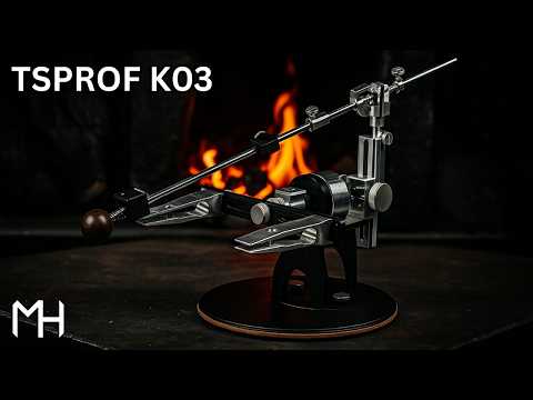 Видео: Это лучшая система заточки ножей? — Обзор системы TSPROF K03