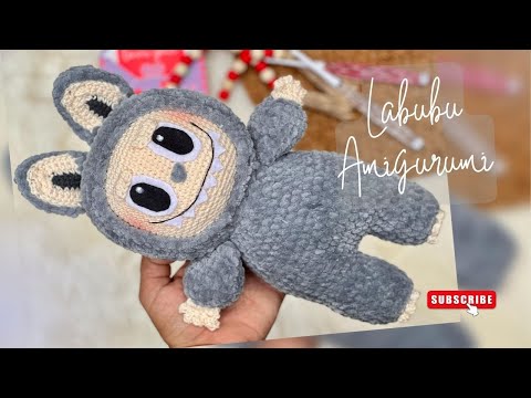 Видео: LABUBU Amigurumi 💗 Учебник - Схема вязания крючком