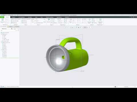 Видео: Расширение Creo Interactive Surface Design ISDX