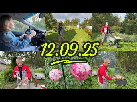 Видео: ДАЧА 12.09.2025 / ПОЖАРИЛИ ШАШЛЫК