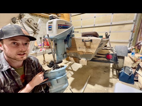 Видео: Замена импеллера/насоса для Evinrude 15