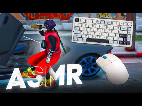 Видео: ВАЙБОВОЕ ASMR ТУЛЕВО на GTA 5 RP | АСМР ГТА 5 РП | AULA F75 + LAMZU ATLANTIS | RAINBOW