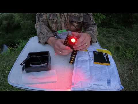 Видео: Обзор фонаря Armytek WIZARD C2 WR, видео с фотоловушки...( летний выпуск)