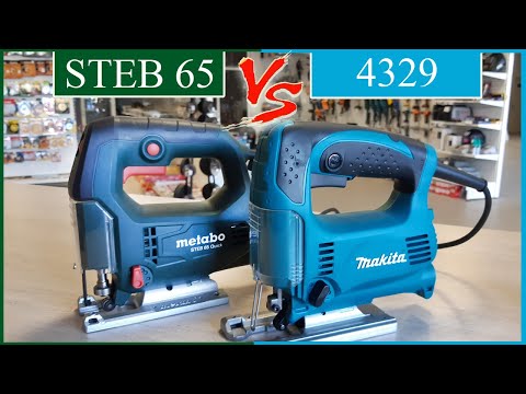 Видео: MAKITA 4329 ИЛИ METABO STEB 65. Какой лобзик выбрать? Сравнительный обзор лобзиков.