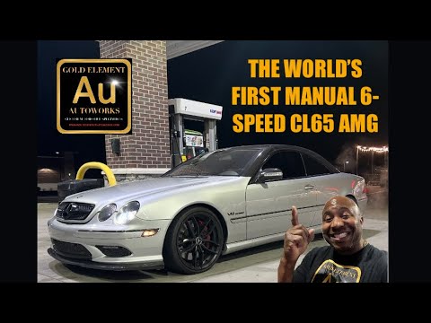 Видео: ЕДИНСТВЕННЫЙ В МИРЕ Mercedes CL65 AMG с 6-ступенчатой ​​механической коробкой передач!!!!!