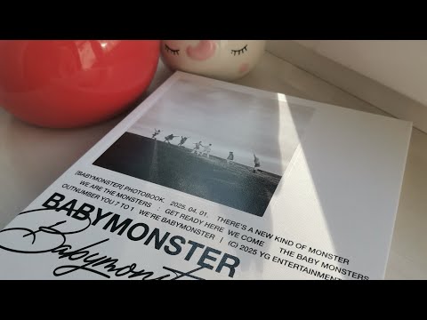Видео: Распаковка первого фотобука BABYMONSTER: ERA 1