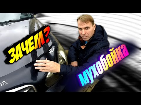 Видео: ЗАЧЕМ "МУХОБОЙКА" НА КАПОТ, И КАК ЕЕ ПОСТАВИТЬ (HYUNDAI SONATA EF)