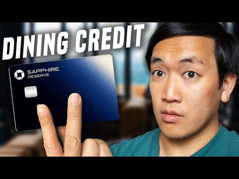 Видео: Кредит на питание в Chase Sapphire Reserve — это просто