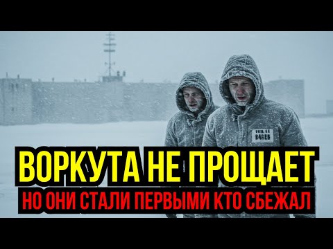 Видео: ПЕРВЫЙ ПОБЕГ ИЗ ВОРКУТЫ! 160 КМ ПОЛЯРНОЙ СМЕРТИ