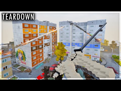 Видео: НАШЁЛ КИБЕР КАТАНУ, КОТОРОЙ МОЖНО РАЗРЕЗАТЬ ЗДАНИЯ! TEARDOWN