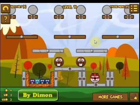 Видео: Beaver Blocks Walkthrough [All Levels] [Tremor Games] [01 - 24] [Прохождение]