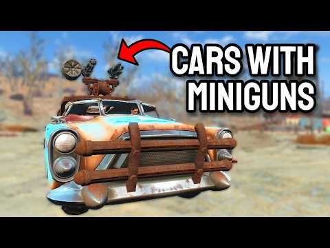 Видео: Я сломал Fallout 4 с помощью модов на транспорт...