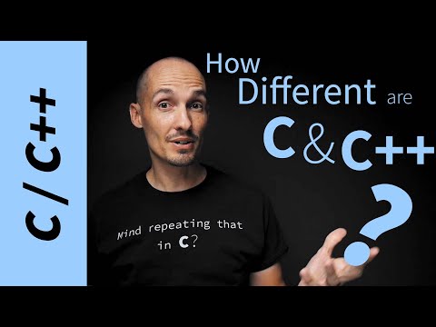 Видео: Насколько различаются C и C++? Могу ли я всё ещё говорить C/C++?