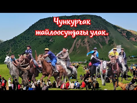 Видео: Жайлоодогу улак💥 Айбек уулу Алимдин тушоо тоюна арналган үлак.