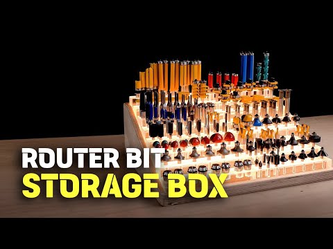 Видео: Изготовление ящика для хранения фрез / DIY