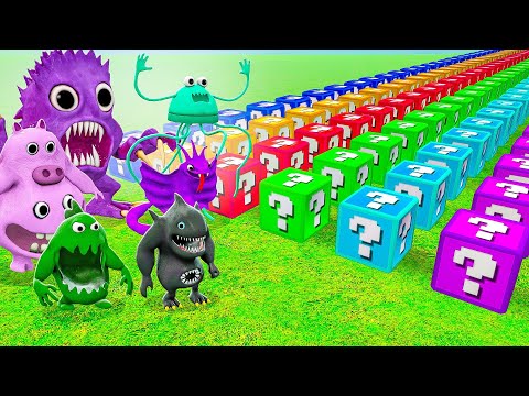 Видео: БИТВА ЛАКИ БЛОКОВ С НОВЫМ САДОМ БАНБАН 3 В ГАРРИС МОД! GARTEN OF BANBAN 3 В Garry`s Mod