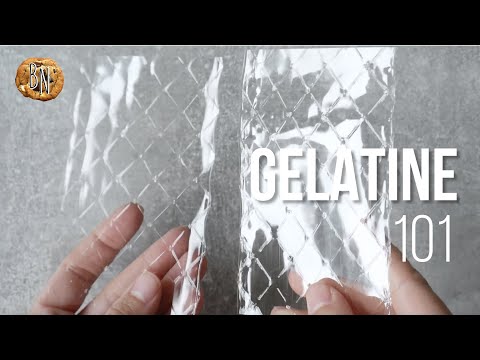 Видео: Желатин (и агар) 101 | Основы выпечки