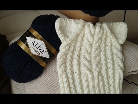 Видео: Шапка спицами. КотоШапка. Часть 2.  // Knitting for kids // How to knit a hat