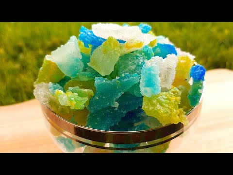 Видео: Сахарные кристаллы. Это и декор и просто десерт