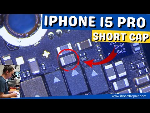 Видео: Восстановление данных iPhone 15 Pro — как обнаружить замыкания на вторичной шине питания.