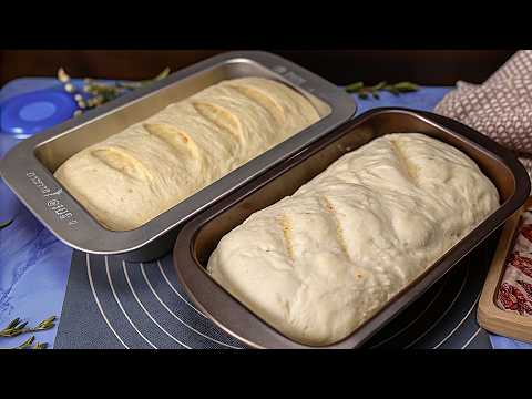 Видео: Прощай, хлеб из магазина! Это самый воздушный и вкусный хлеб, который я когда-либо ел.
