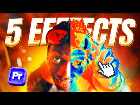Видео: 5 ВИРУСНЫХ ЭФФЕКТОВ для музыкальных клипов в PREMIERE PRO (ЛЕГКИЕ)
