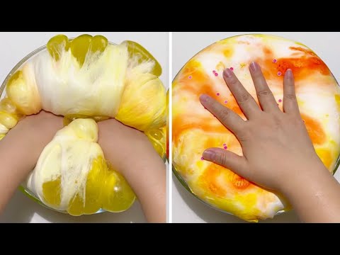 Видео: Самые расслабляющие и приятные видео о слаймах #328 //Быстрая версия // Слайминг //