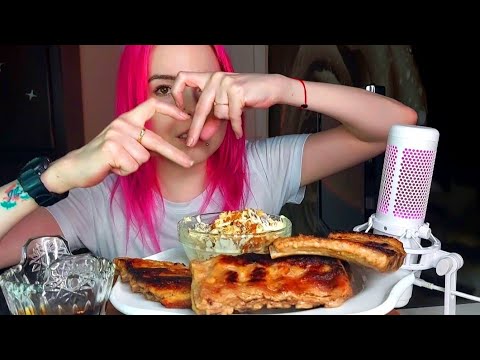 Видео: Свинные ребра и самый простой салат мукбанг/mukbang