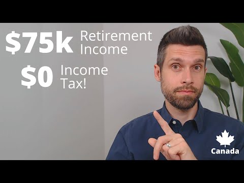Видео: Как заплатить 0 долларов подоходного налога с пенсионного дохода в размере 75 000 долларов