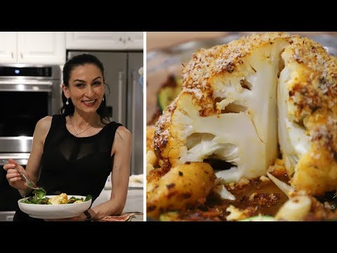 Видео: Вкуснейший Ужин за 15 Минут - Запечённая Цветная Капуста - Рецепт от Эгине - Heghineh Cooking Show