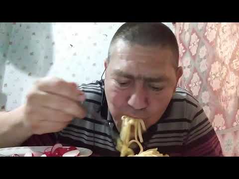 Видео: ASMR лопша с салом и Салат ридискавый