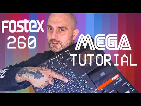 Видео: Кассетный мультитрекер Fostex 260 — МЕГАруководство!