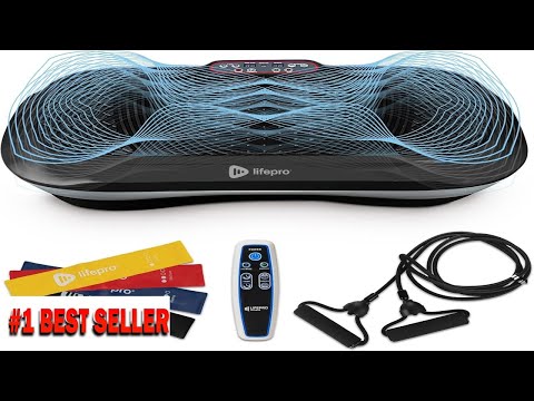 Видео: Тренажер Lifepro Waver Vibration Plate для лимфодренажа и активации мышц - B07P5GV3VX