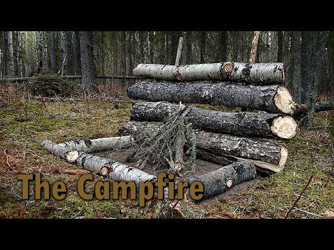 Видео: Изделия из дерева и кемпинг – Костер