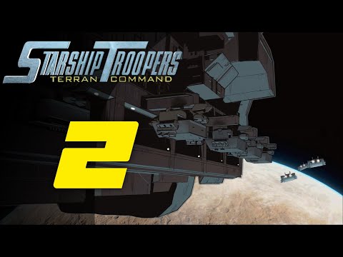 Видео: Патрулирование нор 🌠 Прохождение Starship Troopers: Terran Command #2
