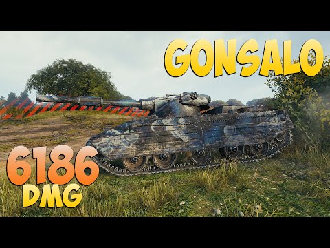 Видео: Gonsalo - 6 Kills 6.1K DMG - Непостоянный! - Мир Танков