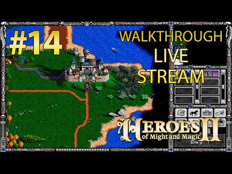 Видео: Heroes of Might and Magic II прохождение игры - Часть 14 [The Price of Loyalty | LIVE]