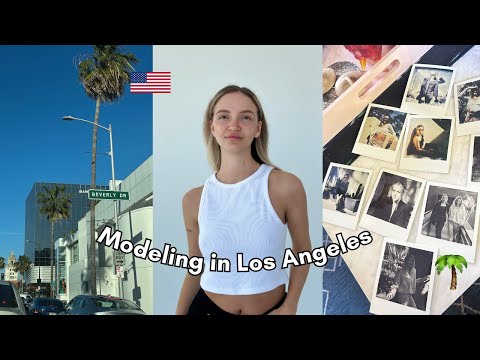 Видео: Будни модели в Лос Анджелесе | Съемки | Голливуд