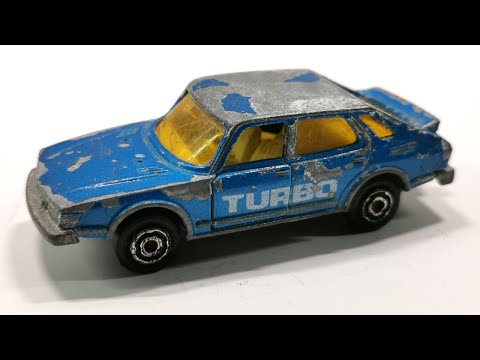 Видео: Majorette восстановление Saab Turbo № 284 игрушечная модель литая.