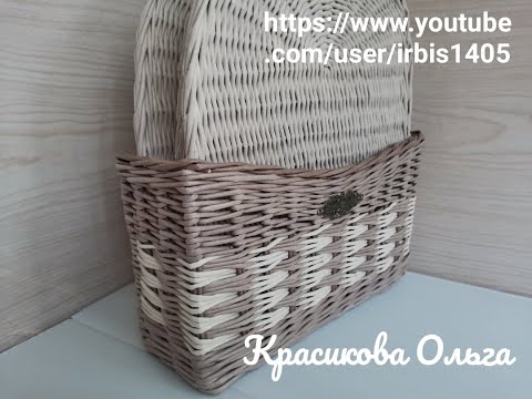 Видео: Подставка под сервировочные салфетки. Stand for serving napkins.