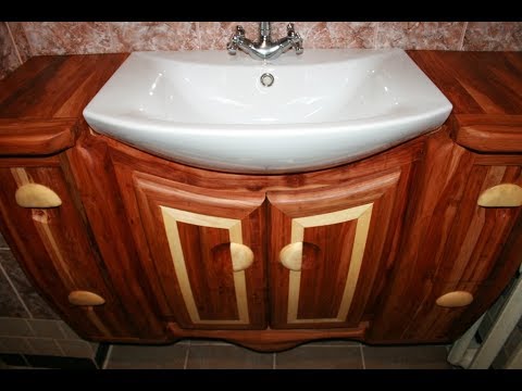 Видео: Применяем трансформаторное масло по дереву,,пропитка дерева воском,тумба под раковину, финал