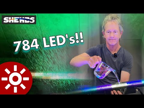 Видео: Освещение нового уровня: пиксельный монстр Shehds мощностью 250 Вт! (Идеально подходит для управл...