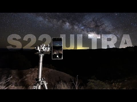 Видео: Фотографируем Млечный Путь на Samsung GALAXY S22 ULTRA