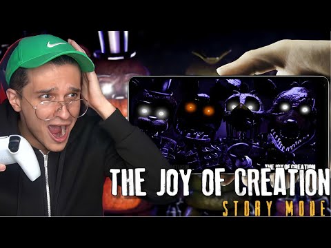 Видео: Меллшер ИСПУГАЛСЯ ФОКСИ! Меллшер Играет в The Joy Of Creation Story Mode